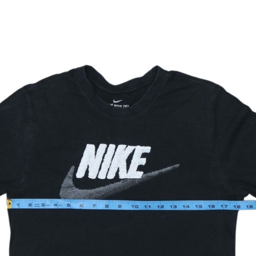 Nike Women's Black S Basic Short Sleeve Logo T-Shirt