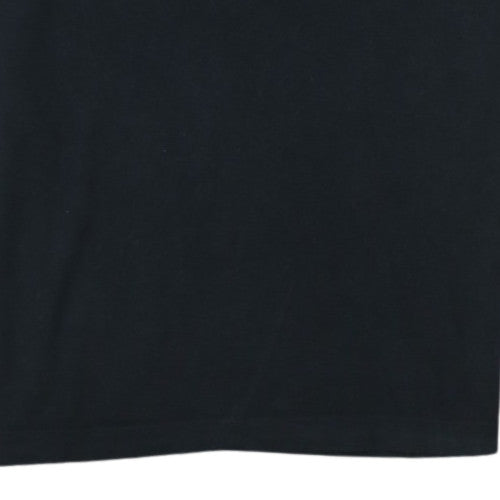 Nike Women's Black S Basic Short Sleeve Logo T-Shirt