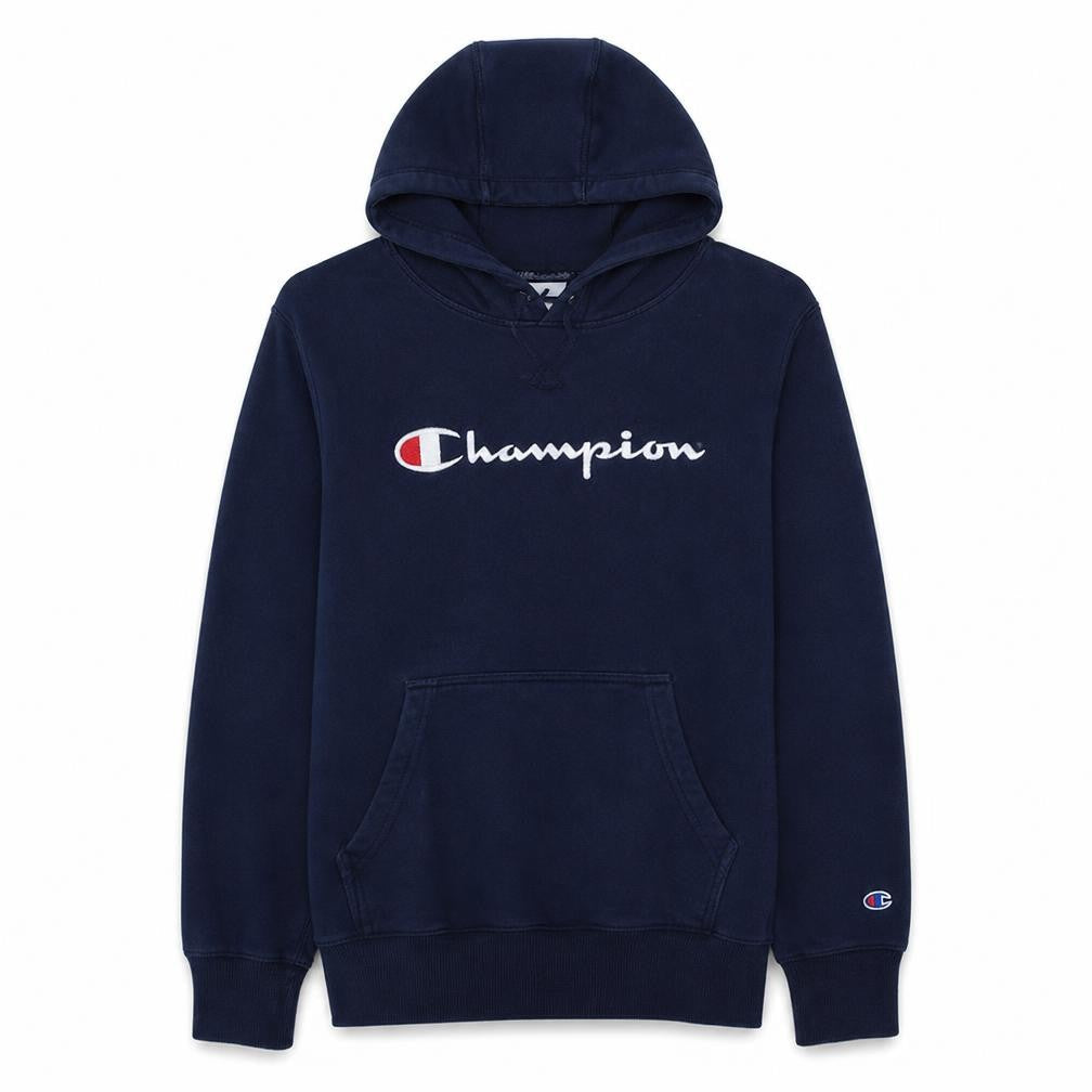 Champion Men's Blue Small Pullover Hoodie Sweatshirt