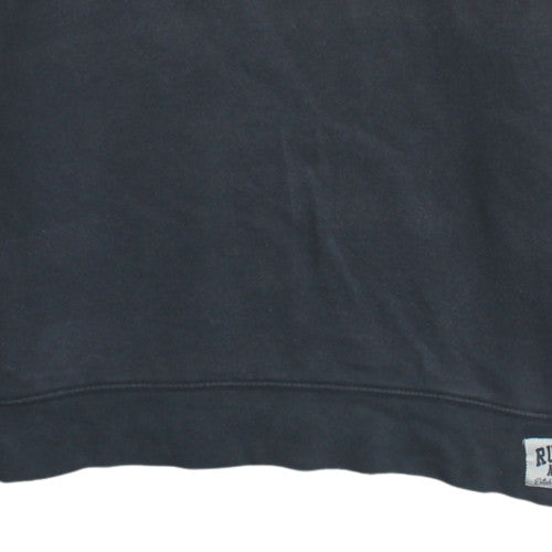 Russell Athletic Men's Black Small Crew Neck Pullover Sweatshirt
