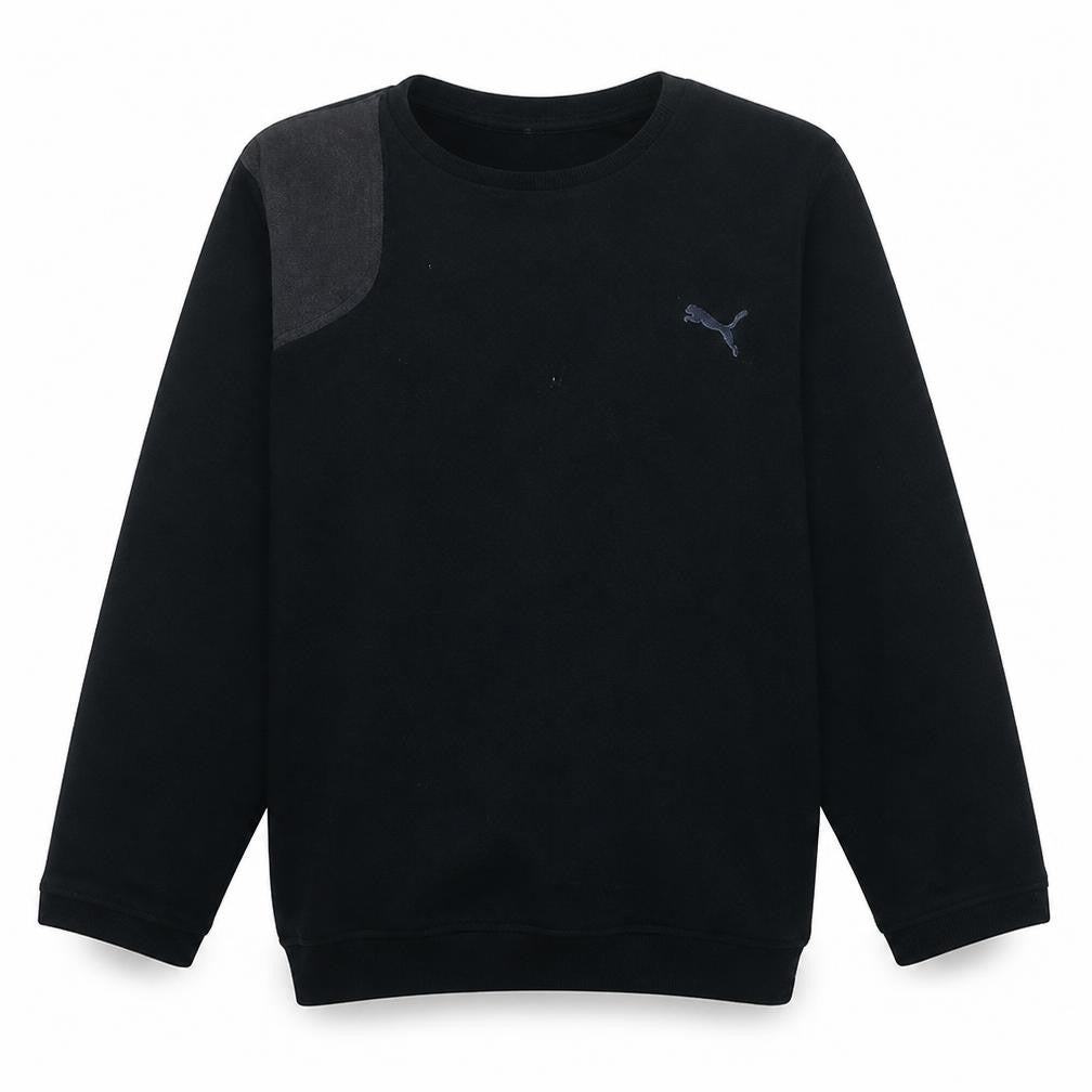 Puma Men's Black M Pullover Crew Neck Sweatshirt