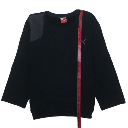 Puma Men's Black M Pullover Crew Neck Sweatshirt