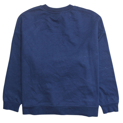 Disney Womens Navy Blue Eeyore Sweatshirt XL Graphic Pullover