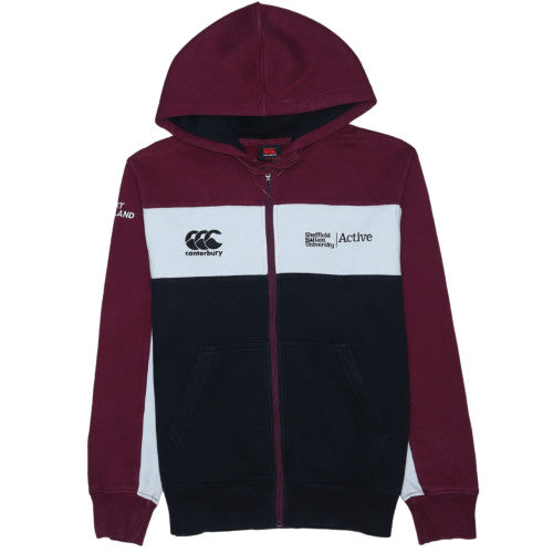 Canterbury Men's Multicoloured Full Zip Hoodie Size M Sports University