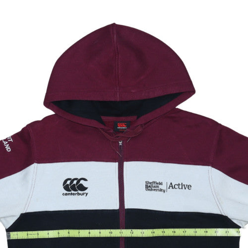 Canterbury Men's Multicoloured Full Zip Hoodie Size M Sports University