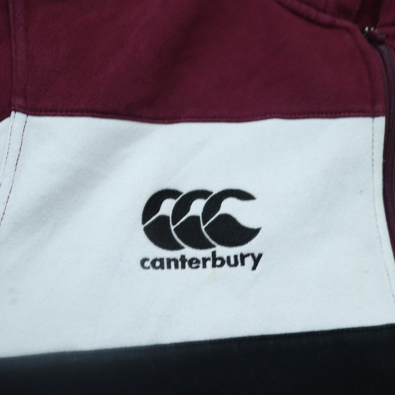 Canterbury Men's Multicoloured Full Zip Hoodie Size M Sports University