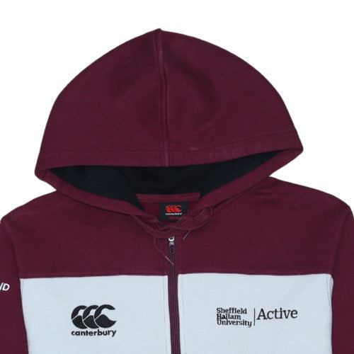 Canterbury Men's Multicoloured Full Zip Hoodie Size M Sports University