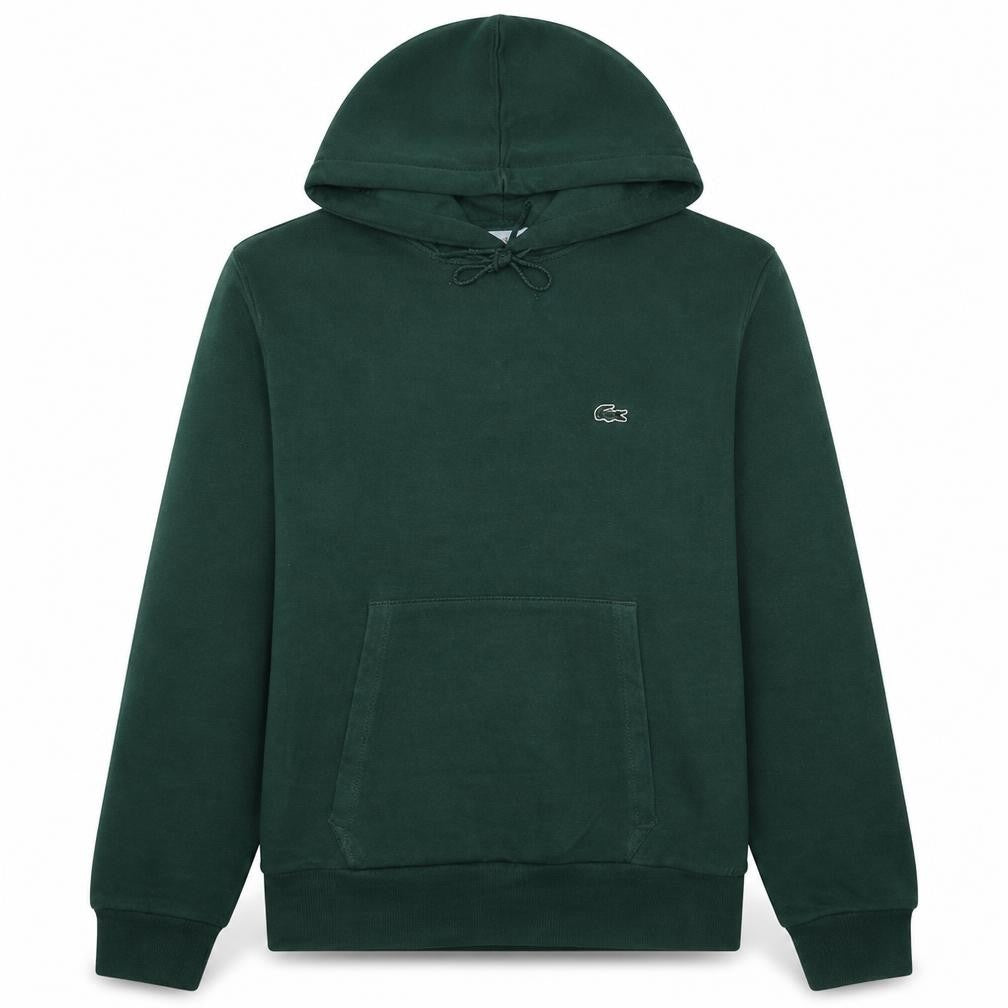 Lacoste Men's Green Classic Fit Pullover Hoodie Size S
