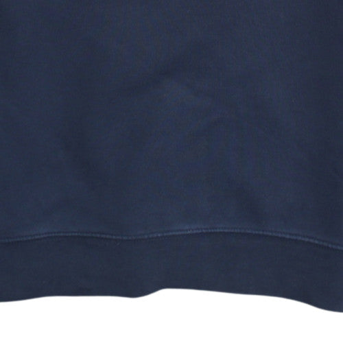 Lee Men's Blue Regular Fit Cotton Crew Neck Sweatshirt M
