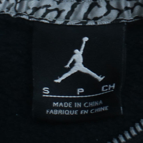 Jordan Men's Black Full Zip Hoodie Sweatshirt Size S