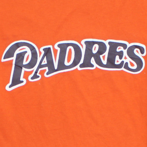 Russell Athletic Men's Orange Padres Graphic Crew Neck T-Shirt XL