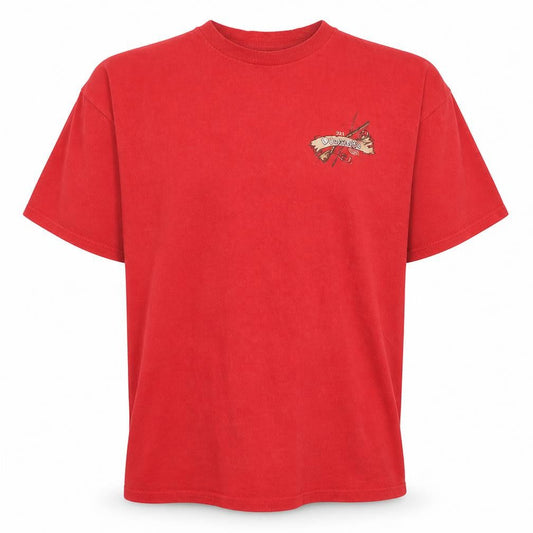 Columbia Men's Red XXL True Sportsman Graphic Cotton T-Shirt