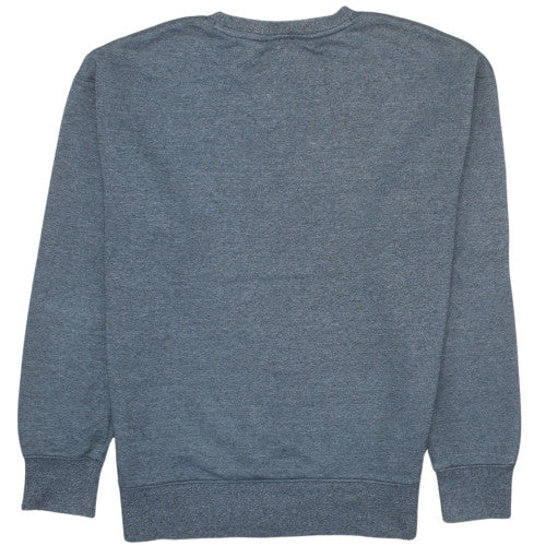 Nike Men's Grey Crew Neck Logo Sweatshirt Size M Regular Fit