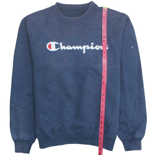 Champion Men's Blue M Crew Neck Pullover Sweatshirt