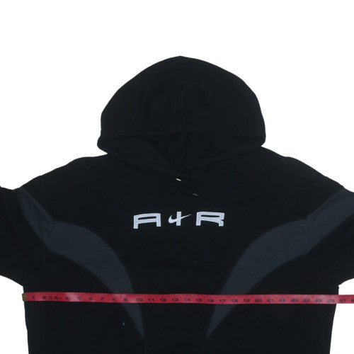 Nike Air Black Hoodie Women L Pullover Hooded Sweatshirt