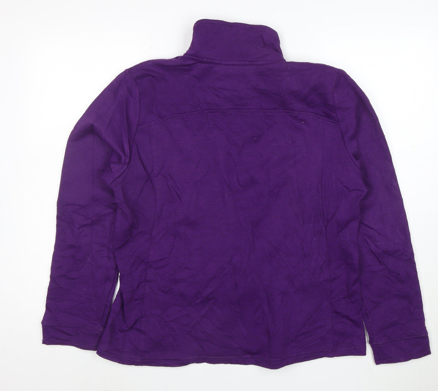 The North Face Womens Purple XL Henley Sweatshirt Pullover