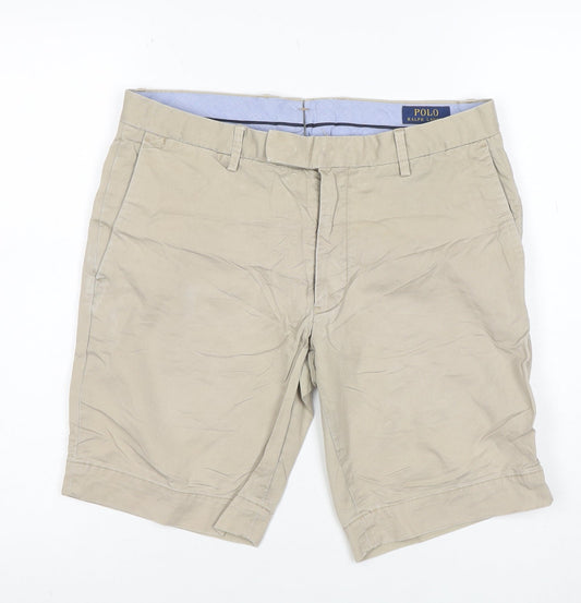 Polo Ralph Lauren Men's Beige Chino Shorts Size 31 Slim Fit