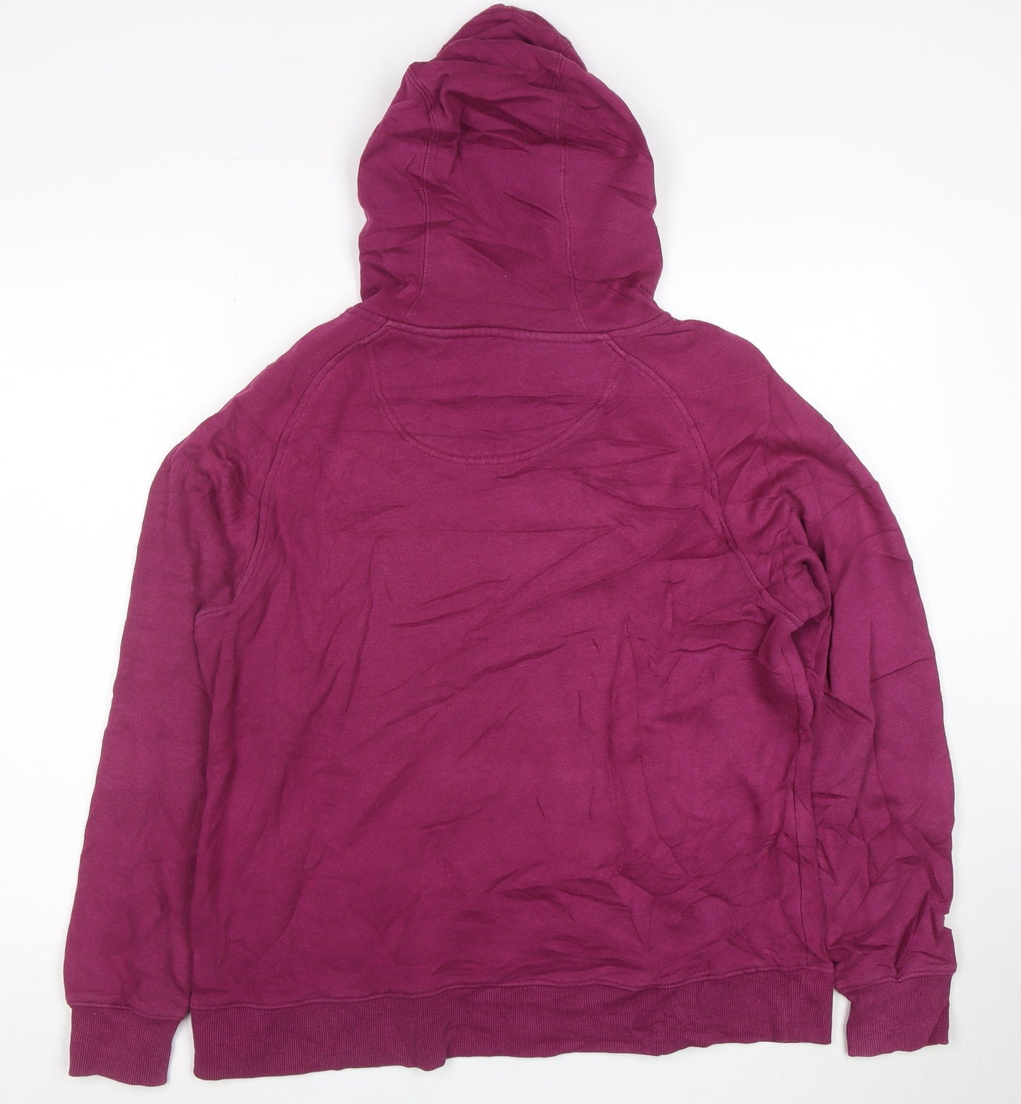 Canterbury Womens Purple Hoodie Size 16 Pullover Uglies Logo Sweatshirt
