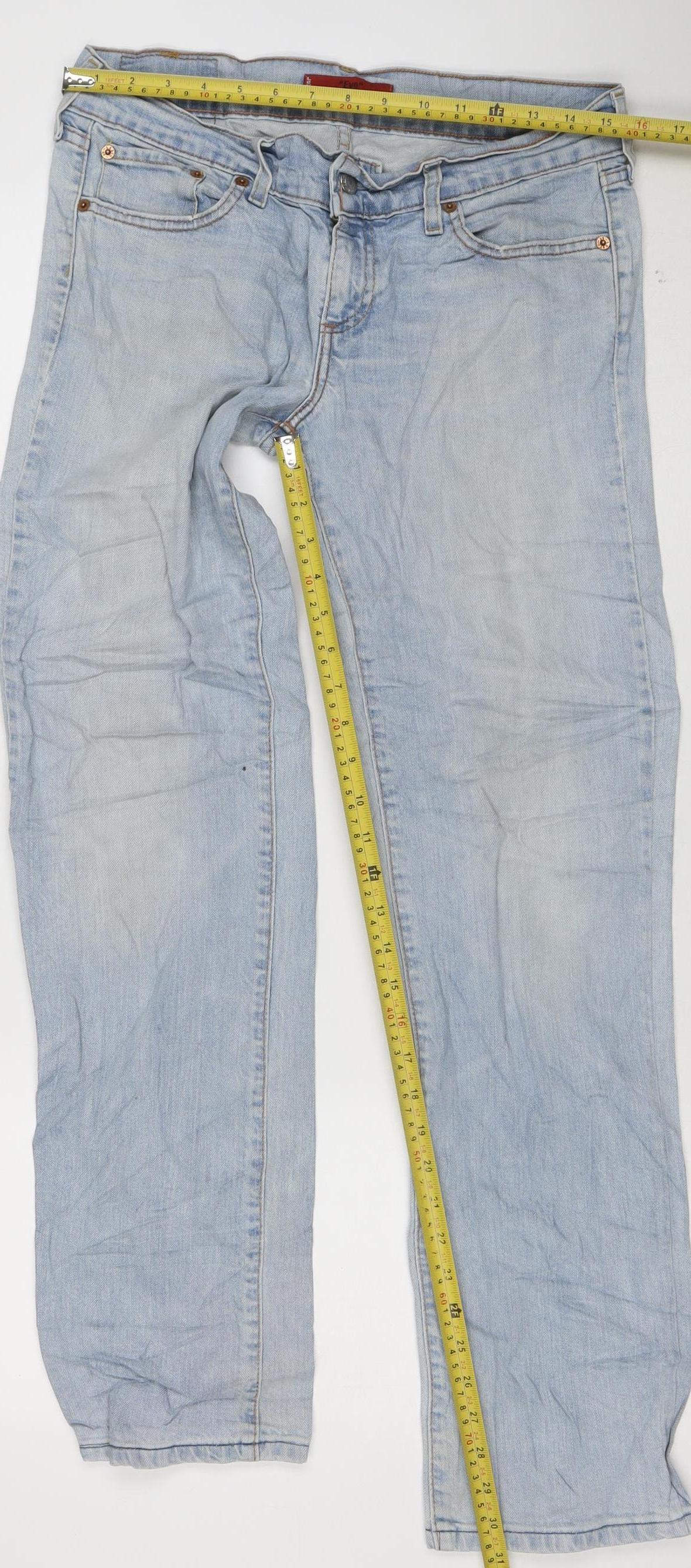 Levi's 557 Men's Light Blue Straight Fit Denim Jeans W31 L32
