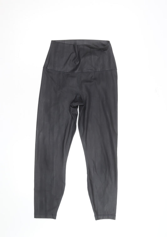 90 Degree by Reflex Women's Black Ankle Leggings M Moisture Wicking