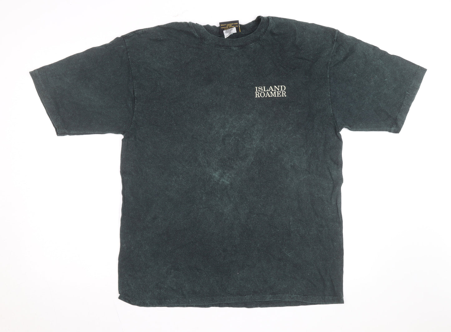 Coastline Men’s Green Island Roamer Graphic Nautical Cotton T-Shirt L