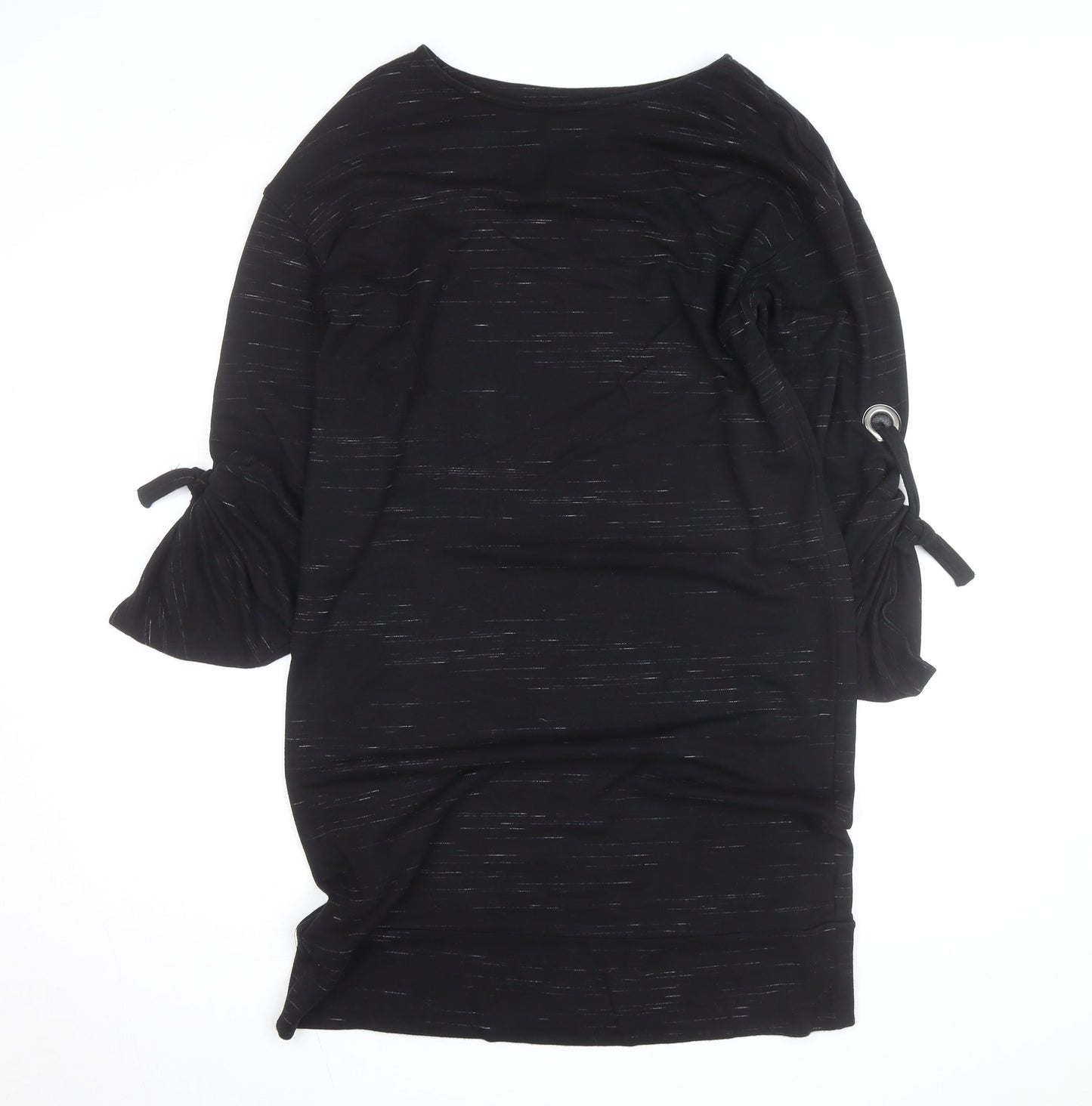 Oliver Bonas Women’s Black Knee Length Shift Dress Size 10