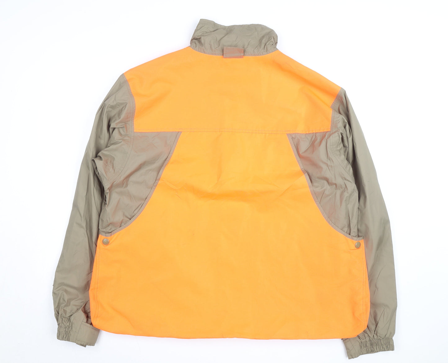 Columbia Men's Orange Khaki Hunting Jacket L Waterproof Windproof