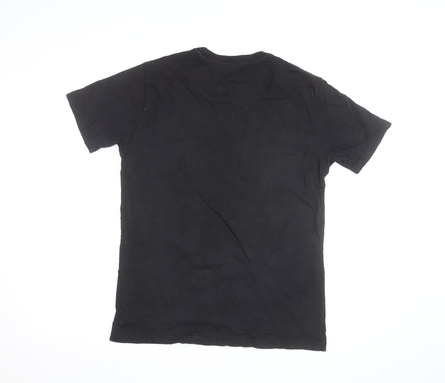 Jameson Carter Men's Black Red Logo Short Sleeve Cotton T-Shirt Size S