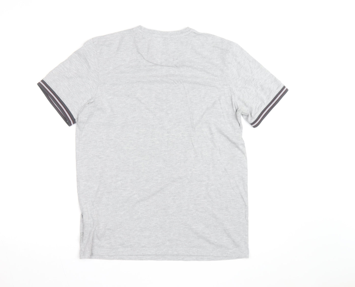 Ted Baker Men's Grey Deer Print Crew Neck T-Shirt Size M