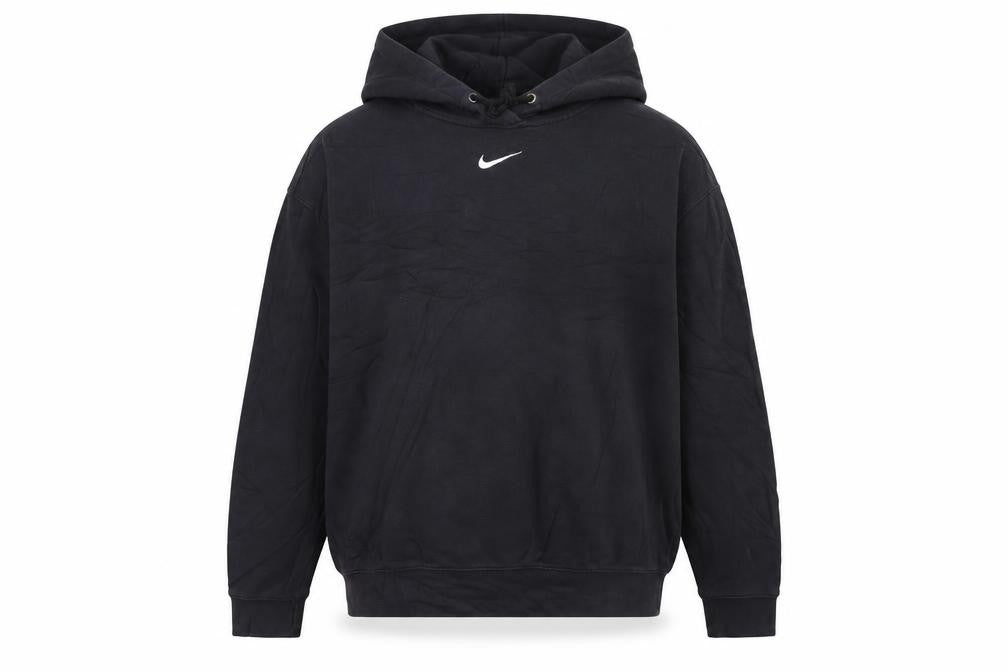Nike Men's Black Pullover Hoodie Size S Regular Fit Sports Style