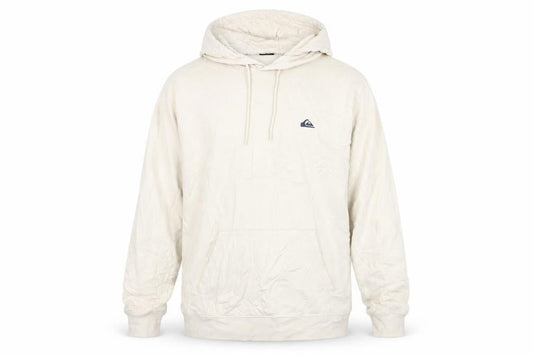 Quiksilver Men’s Beige Pullover Hoodie XL Cotton Blend