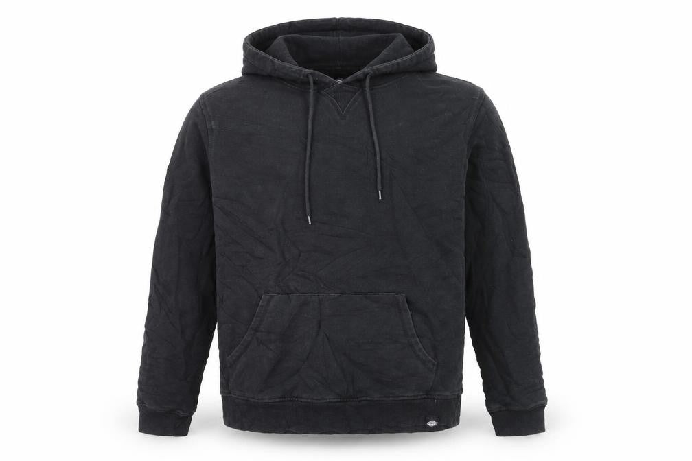 Dickies Men's Black Pullover Hoodie Medium Regular Fit Fleece