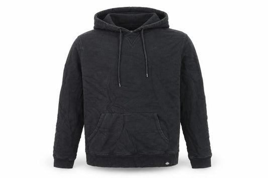 Dickies Men's Black Pullover Hoodie Medium Regular Fit Fleece