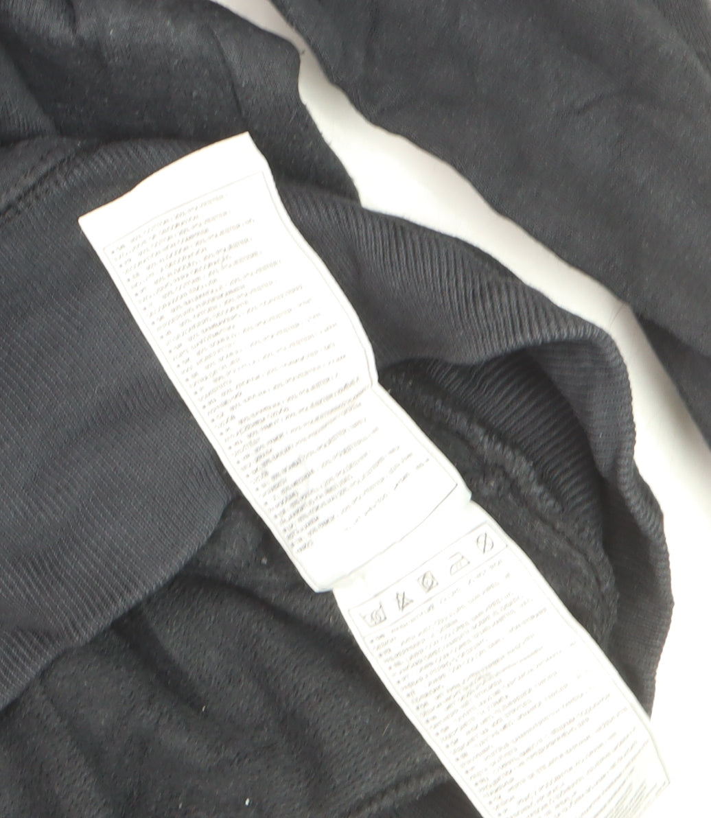 Nike Men's Black Full Zip Fleece Sweatshirt L Regular Sportswear