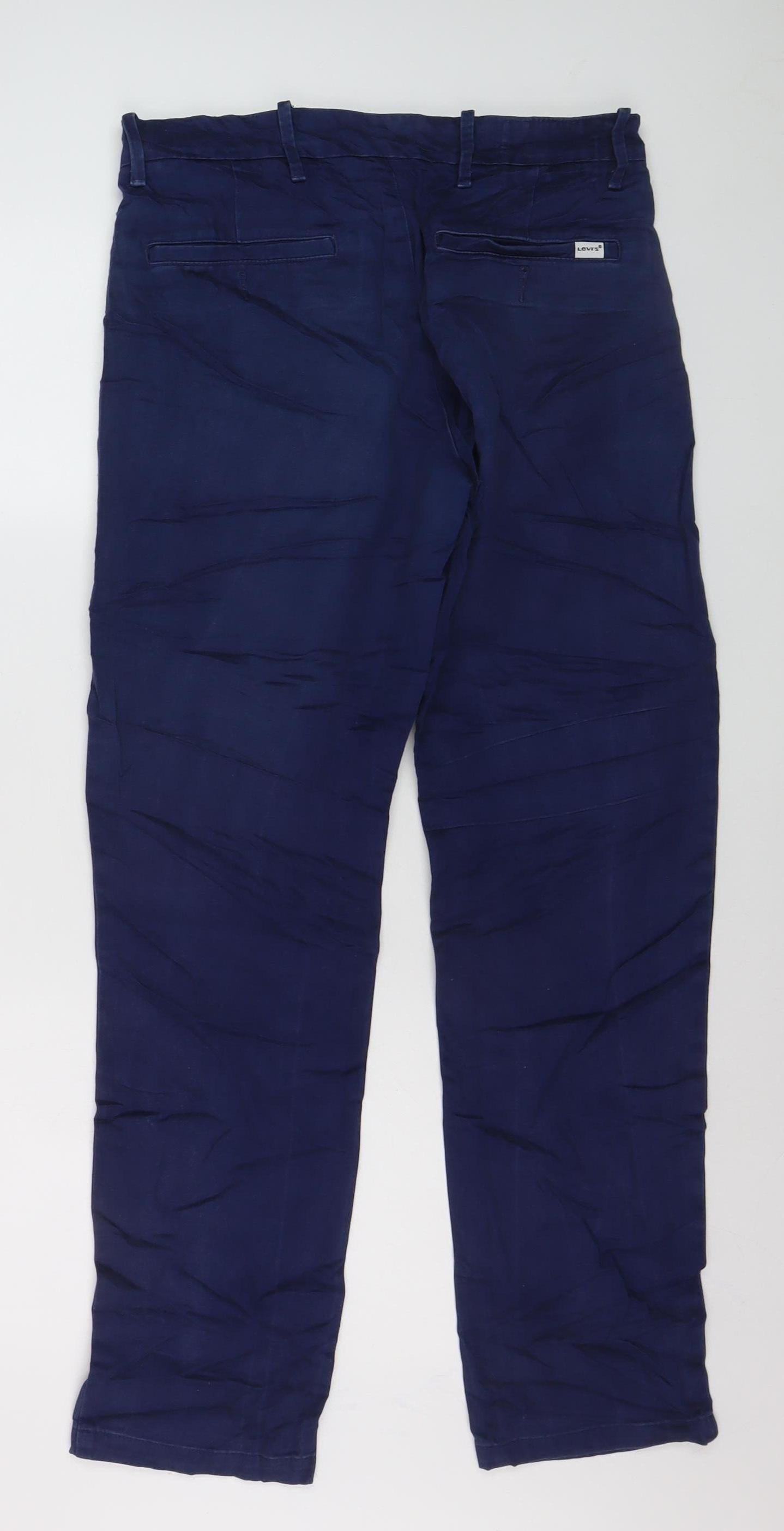 Levi's Men's Blue Chino Trousers 30x32 Slim Fit