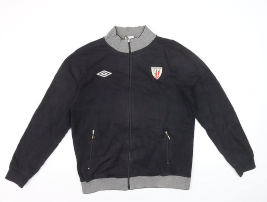 Umbro Men's Black Medium Athletic Club Bilbao Track Jacket