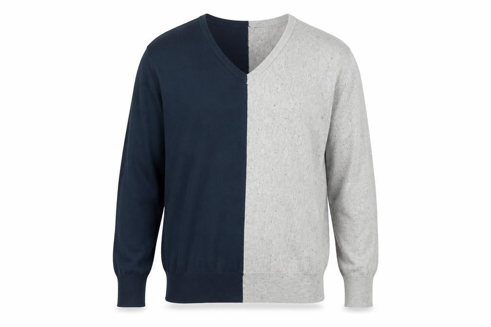 Next Men's Multicoloured V-Neck Pullover Jumper Size L