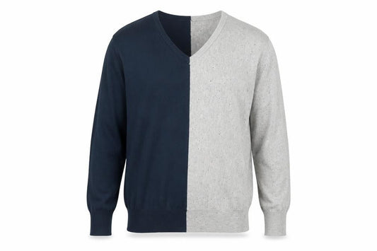 Next Men's Multicoloured V-Neck Pullover Jumper Size L
