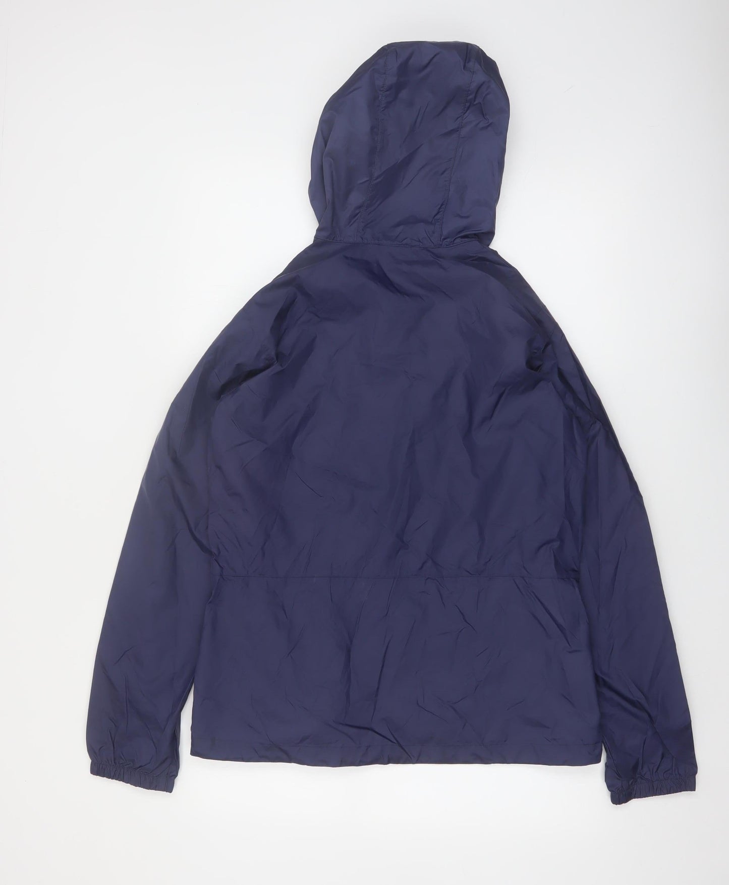 Columbia Women's Blue Waterproof Hooded Rain Jacket Size M