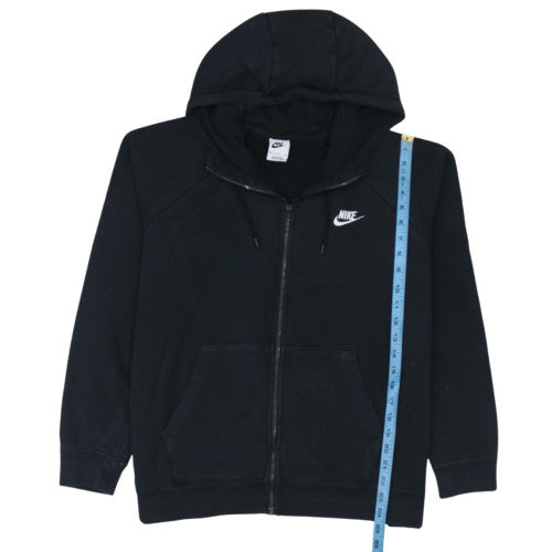 Nike Men's Black XL Full Zip Hoodie Sweatshirt Fleece