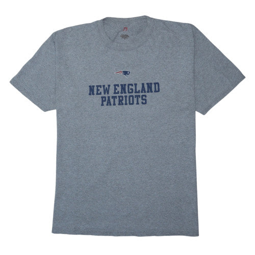 VF Imagewear Men’s Grey New England Patriots Cotton Blend T-Shirt XL