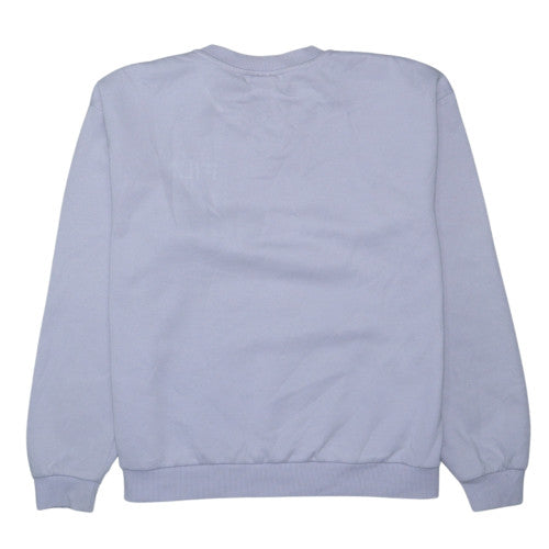 Fila Womens White Crew Neck Pullover Sweatshirt Size L