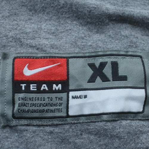 Nike Mens Grey Kansas Jayhawks Graphic T-Shirt XL