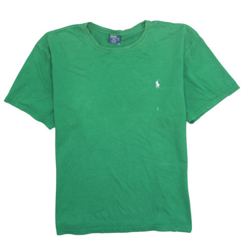 Polo Ralph Lauren Men's Green Cotton Crew Neck T-Shirt XXL