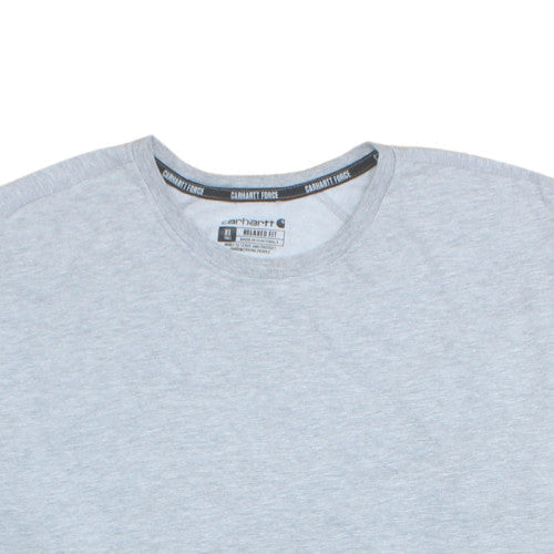 Carhartt Men's Grey Short Sleeve Regular Fit Crew Neck T-Shirt M