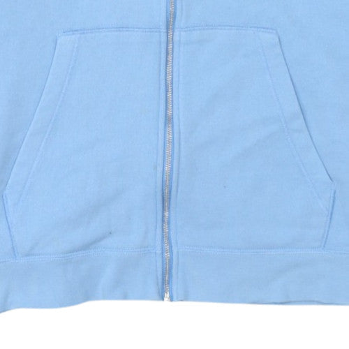 Nike Men’s Blue Full Zip Hoodie L Melbourne City FC Sports Jacket