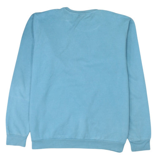Adidas Men's Blue XL Crew Neck Fleece Pullover Sweatshirt