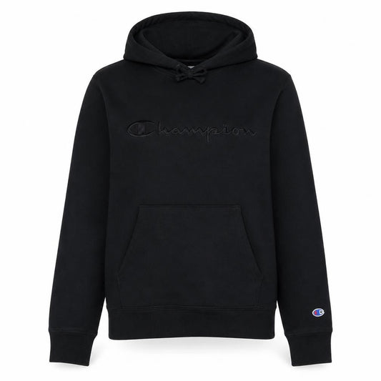 Champion Women's Black Small Pullover Hoodie Cotton Blend