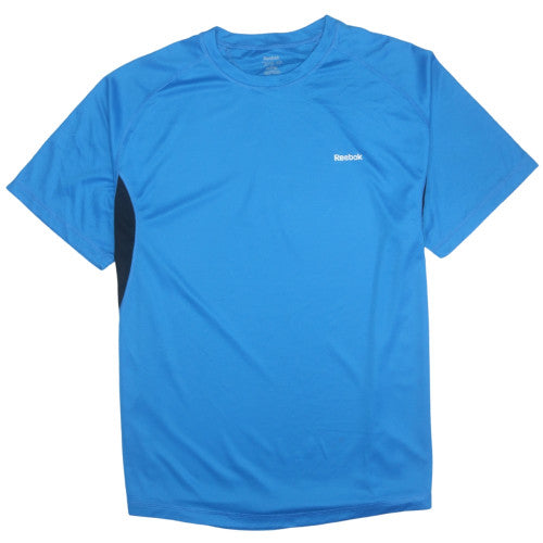 Reebok Mens Blue 2XL Short Sleeve Crew Neck Gym T-Shirt