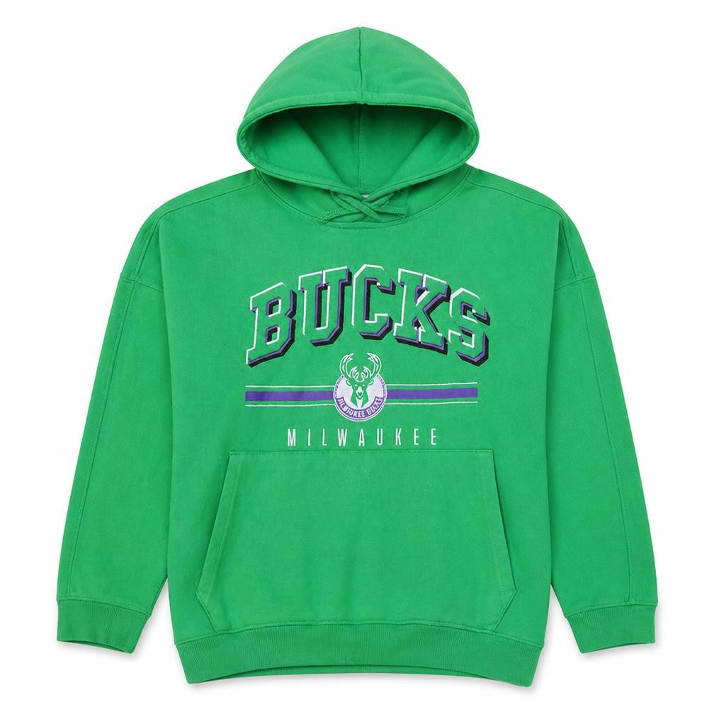 NBA Milwaukee Bucks Green Hoodie Women's Small Cotton On Pullover